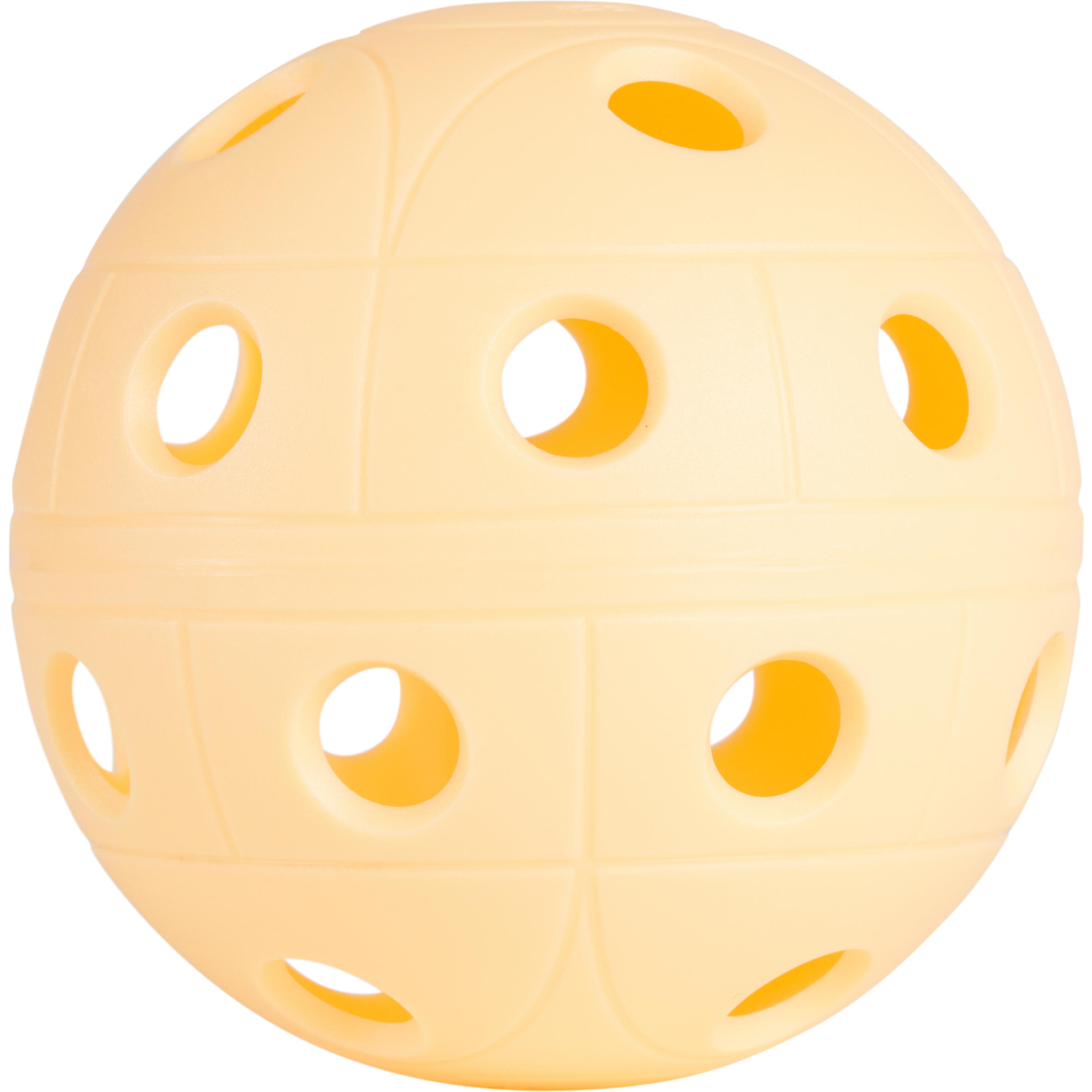 OROKS LOPTA NA FLOORBALL 500 marhuľová jedna veľkosť · záber 3