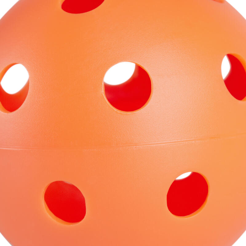 Floorball bal 100 oranje