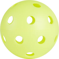 PELOTA FLOORBALL 100 VERDE NEON