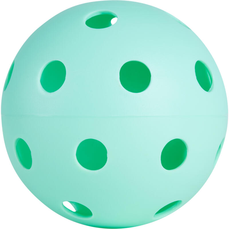 Palla floorball 100 azzurra