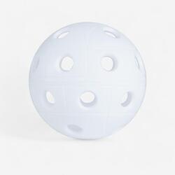 Balle floorball 500 blanc