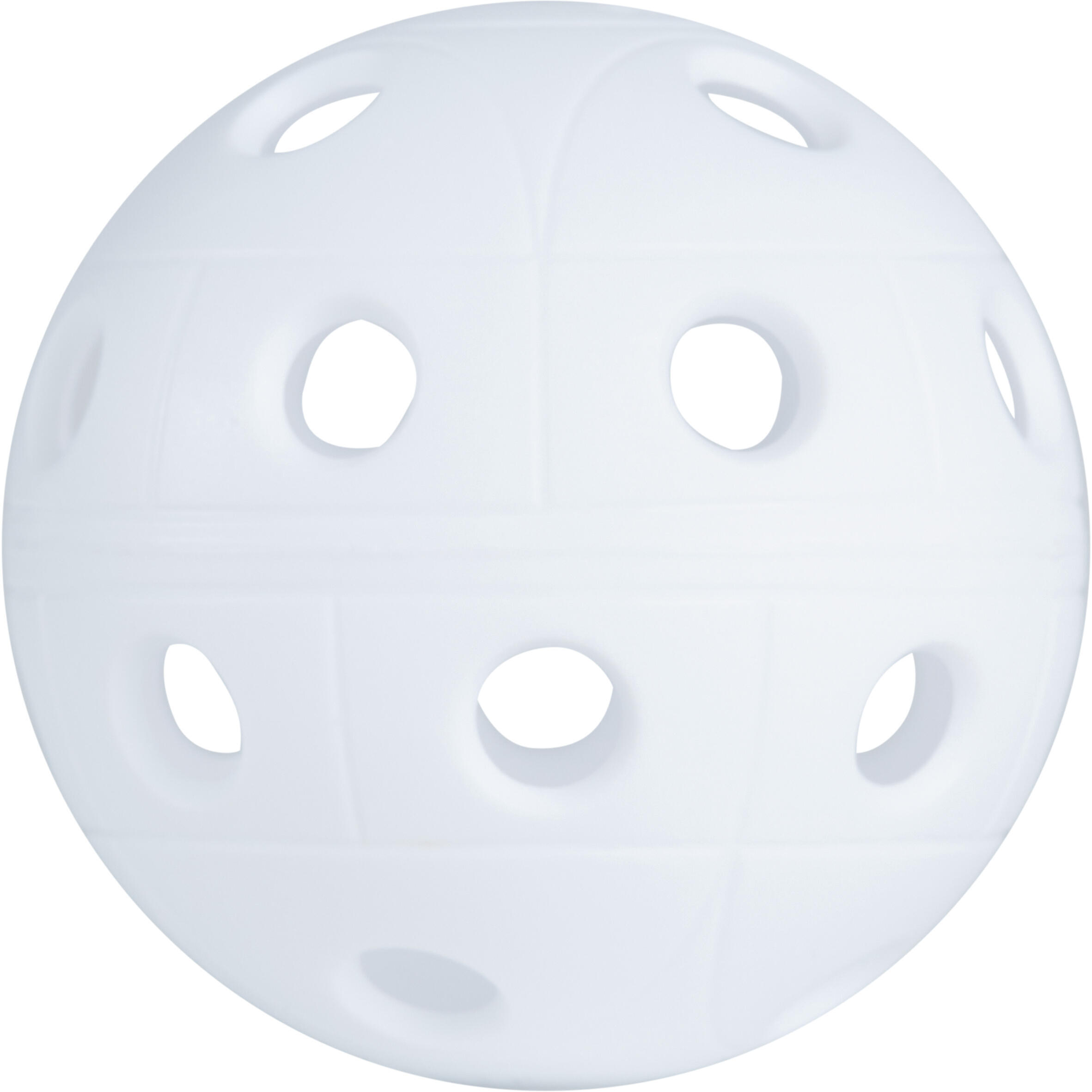 Floorball 500 Ball - White 1/3