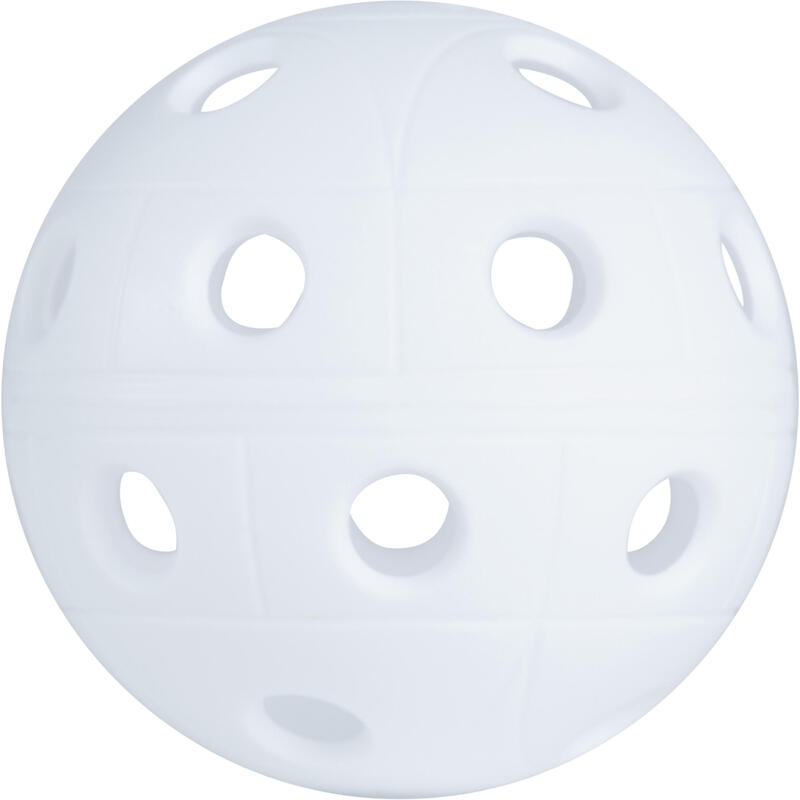 Palla floorball 500 bianca
