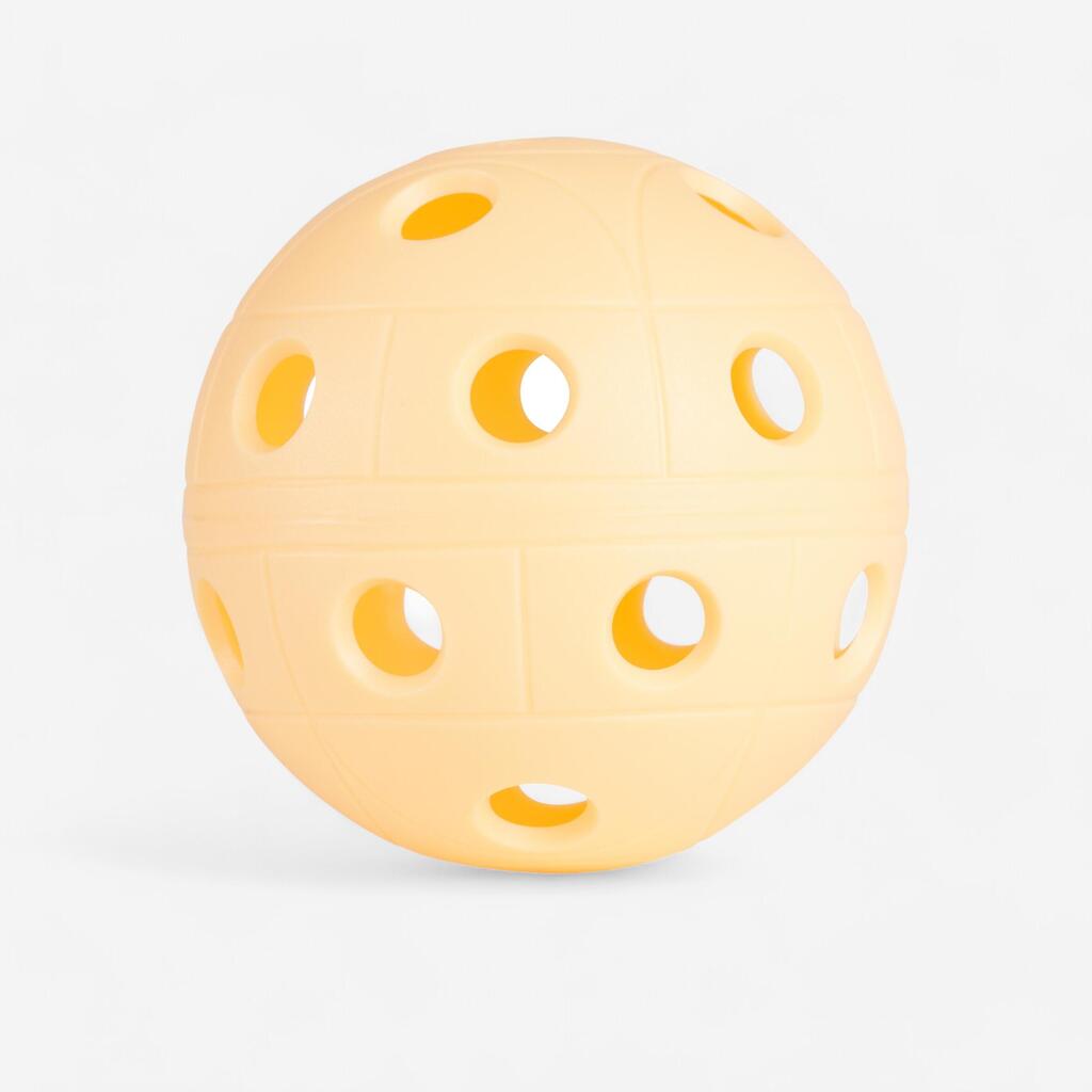 LOPTA ZA FLORBOL 500 - BOJA KAJSIJE