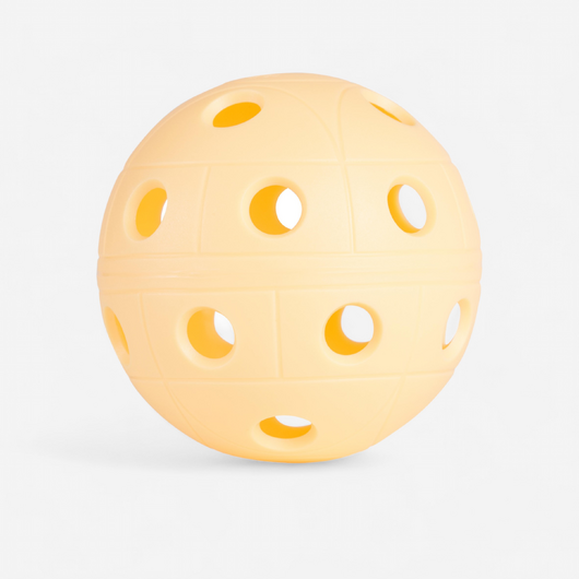 BALLE FLOORBALL 500 ABRICOT