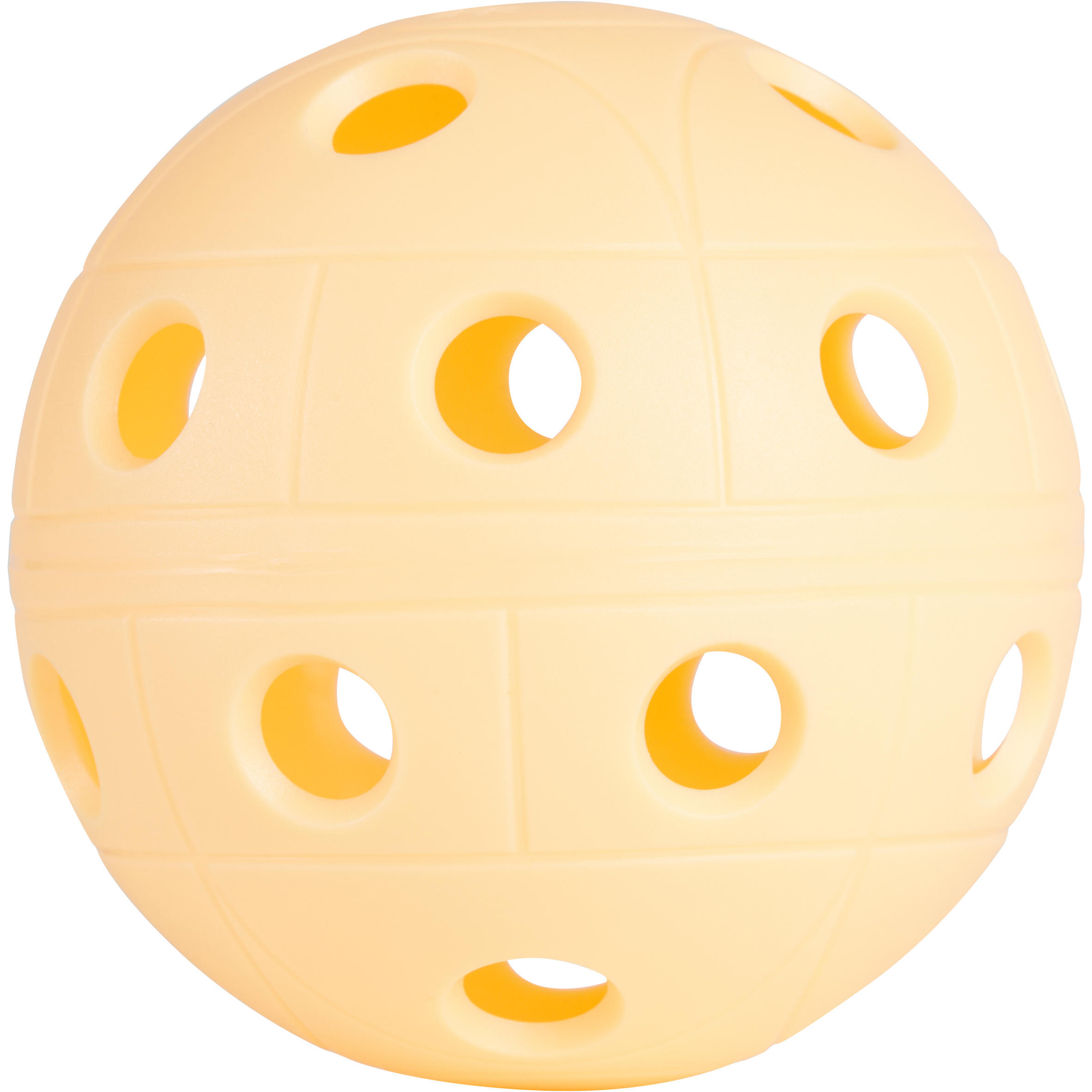 Floorball 500 Ball - Apricot 1/3
