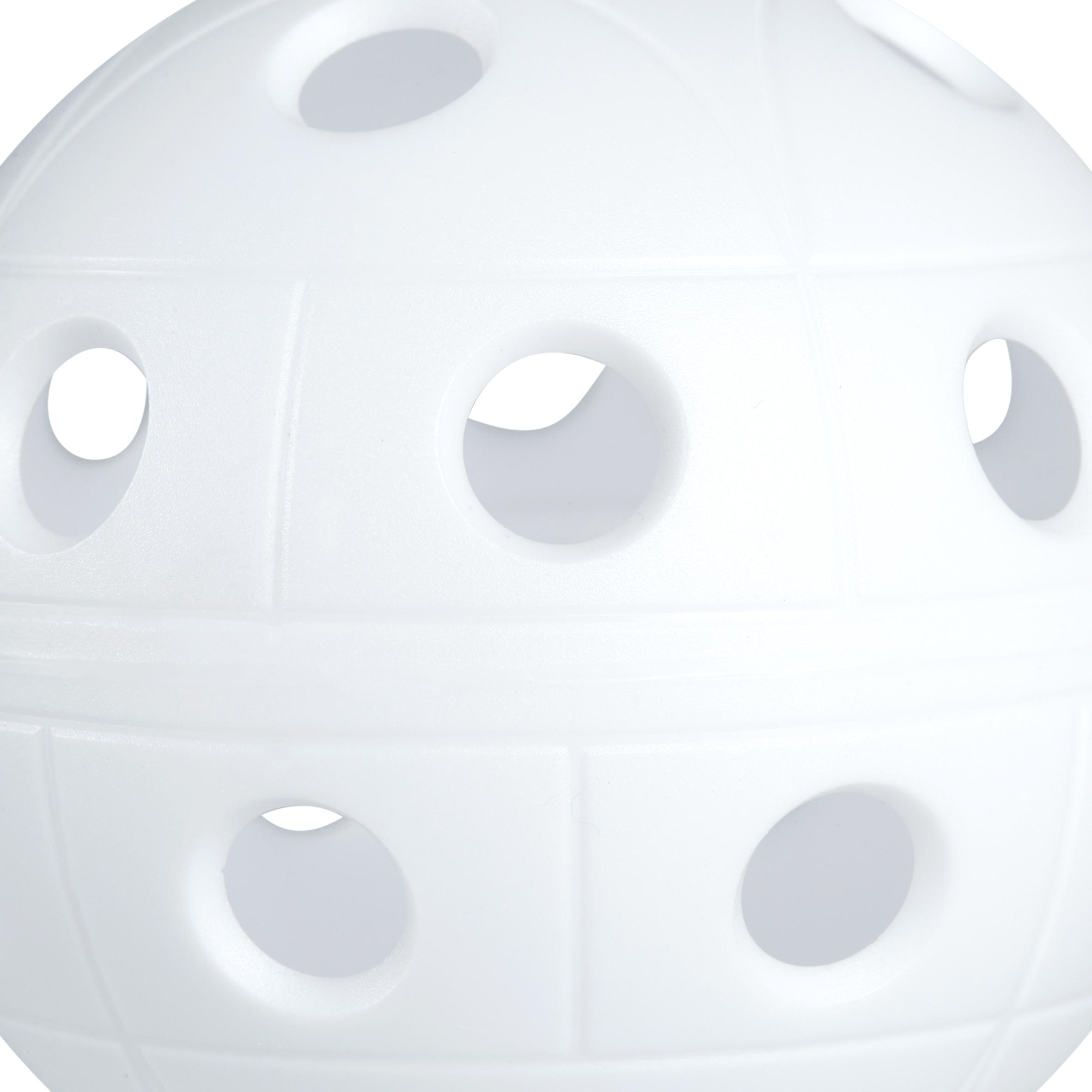 OROKS LOPTA NA FLOORBALL 500 biela jedna veľkosť · záber 4