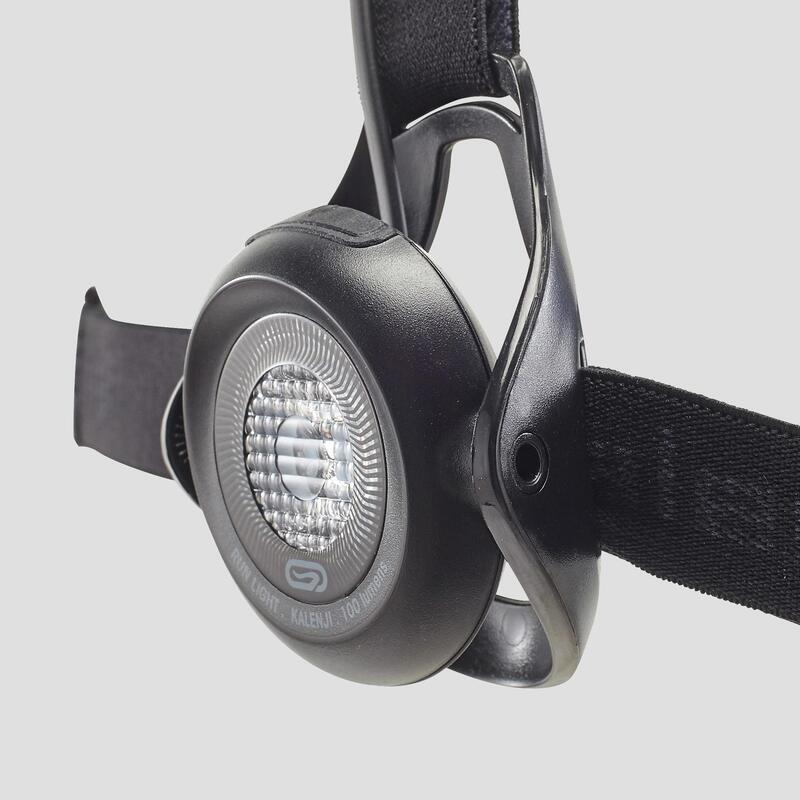 LAMPE DE RUNNING RUN LIGHT 100 NOIRE Kiprun Decathlon