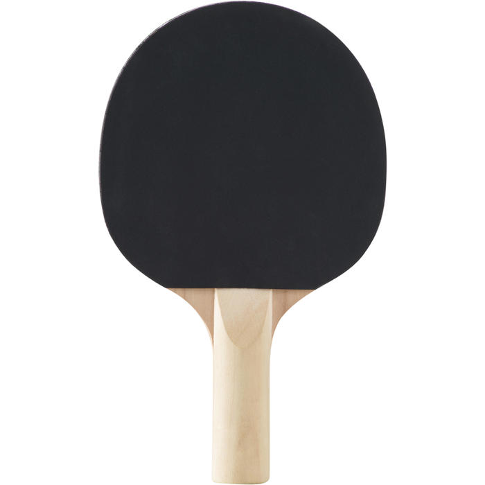PPR 100 Small Set of 2 Free Table Tennis Bats and 3 Balls Decathlon