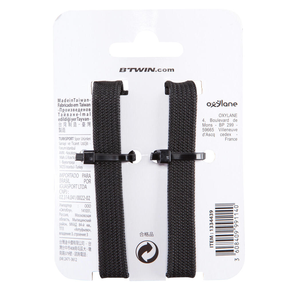 Resistant Toe Clip Straps