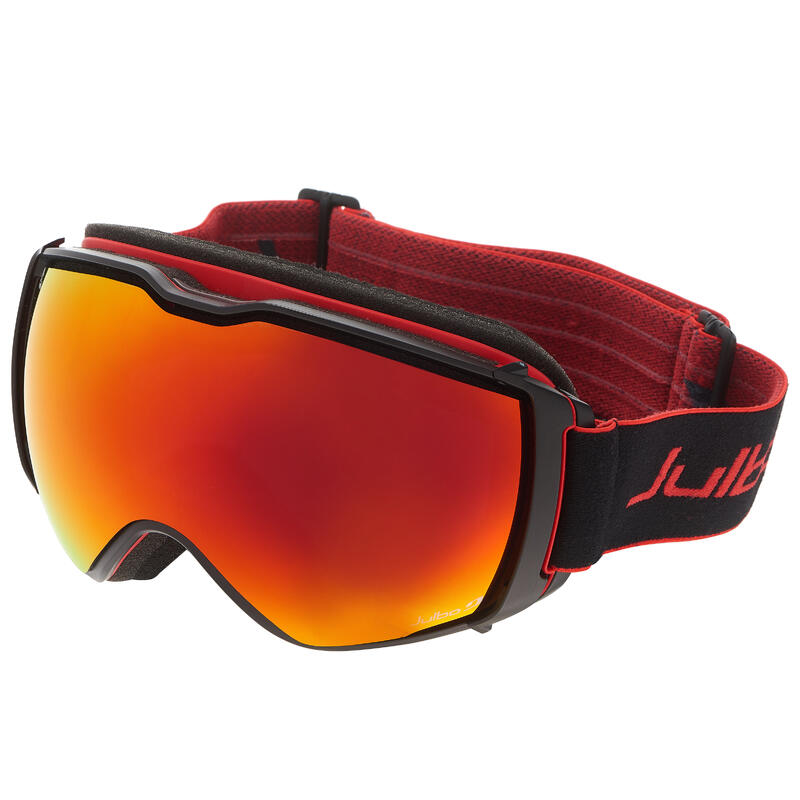 Síszemüveg Julbo Airflux, szép időre, fekete, piros