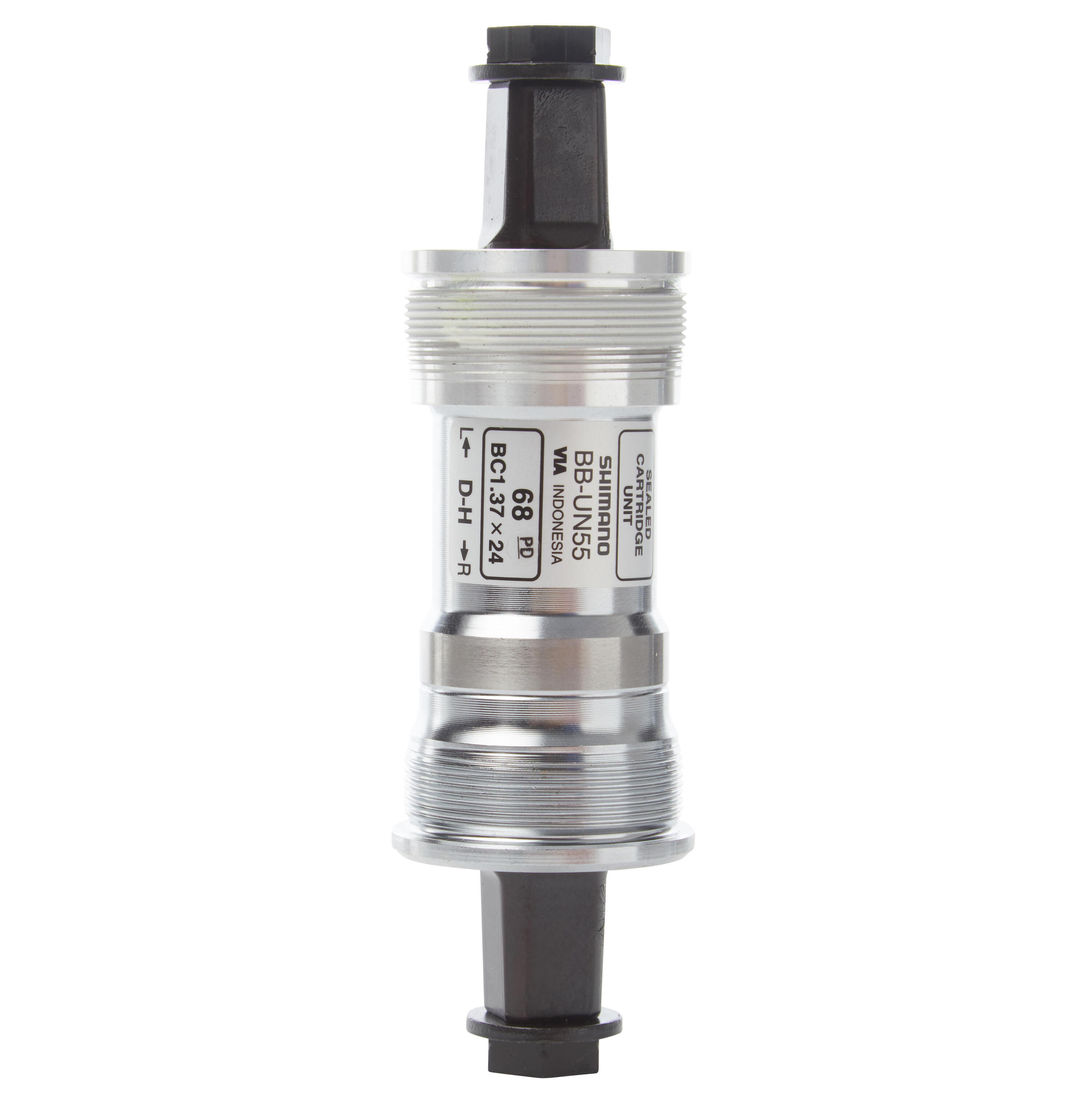 BOITIER DE PÉDALIER CARRE 115MM BBUN55 SHIMANO 1/5
