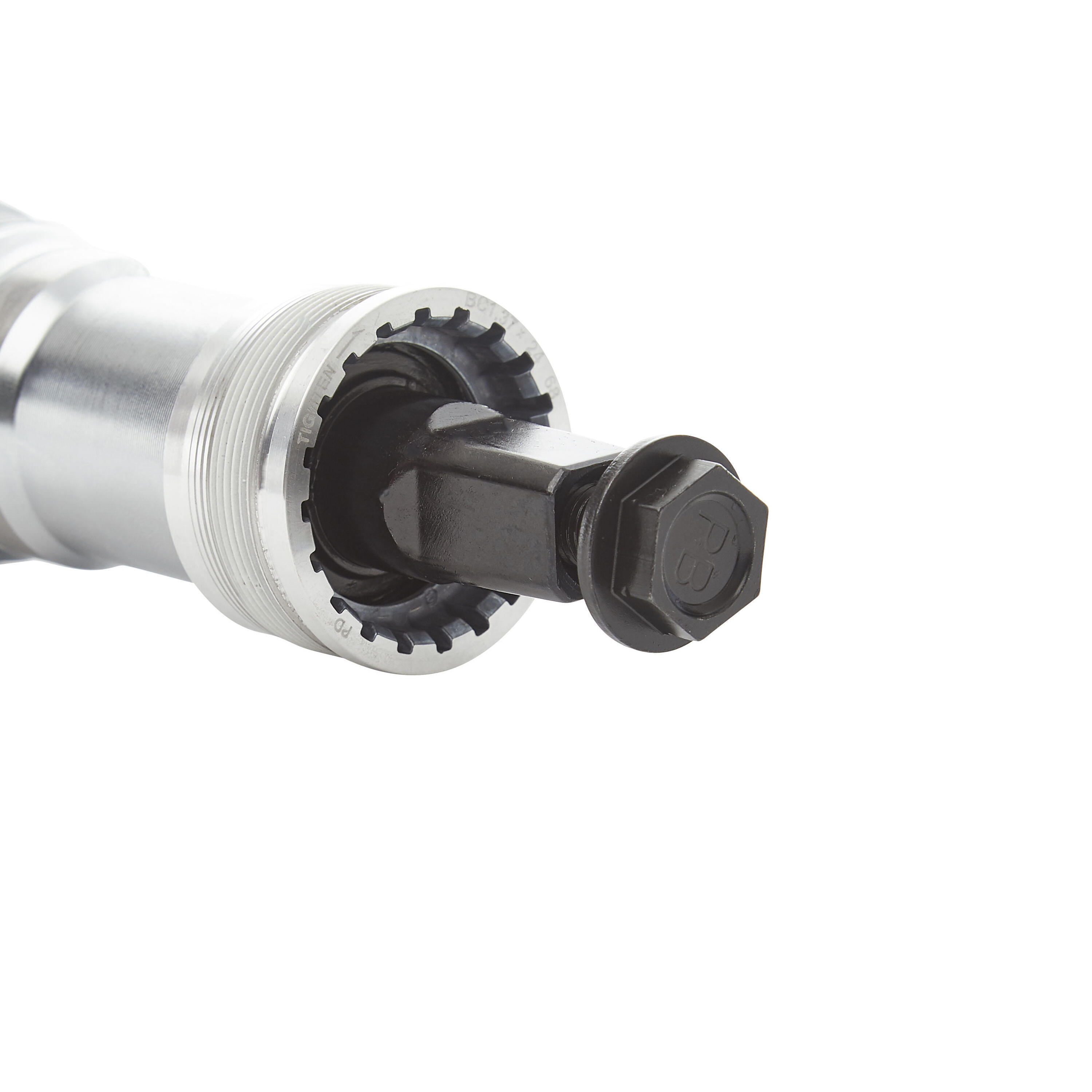 BOITIER DE PEDALIER CARRE 122.5MM BBUN55 SHIMANO 3/5