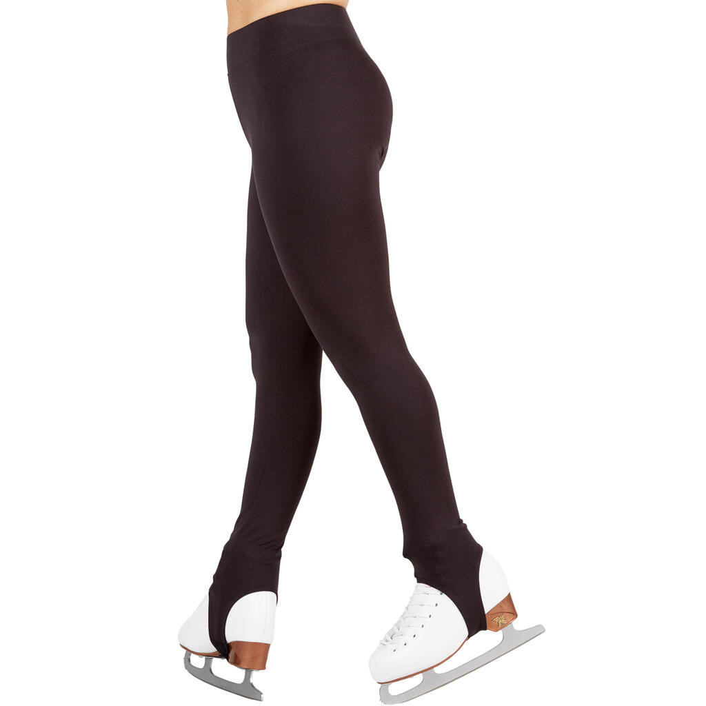 Adult Figure Skating Training Bottoms - Black