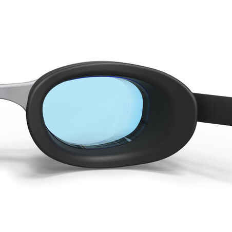 Swimming Goggles Clear Lenses XBASE Size L Black