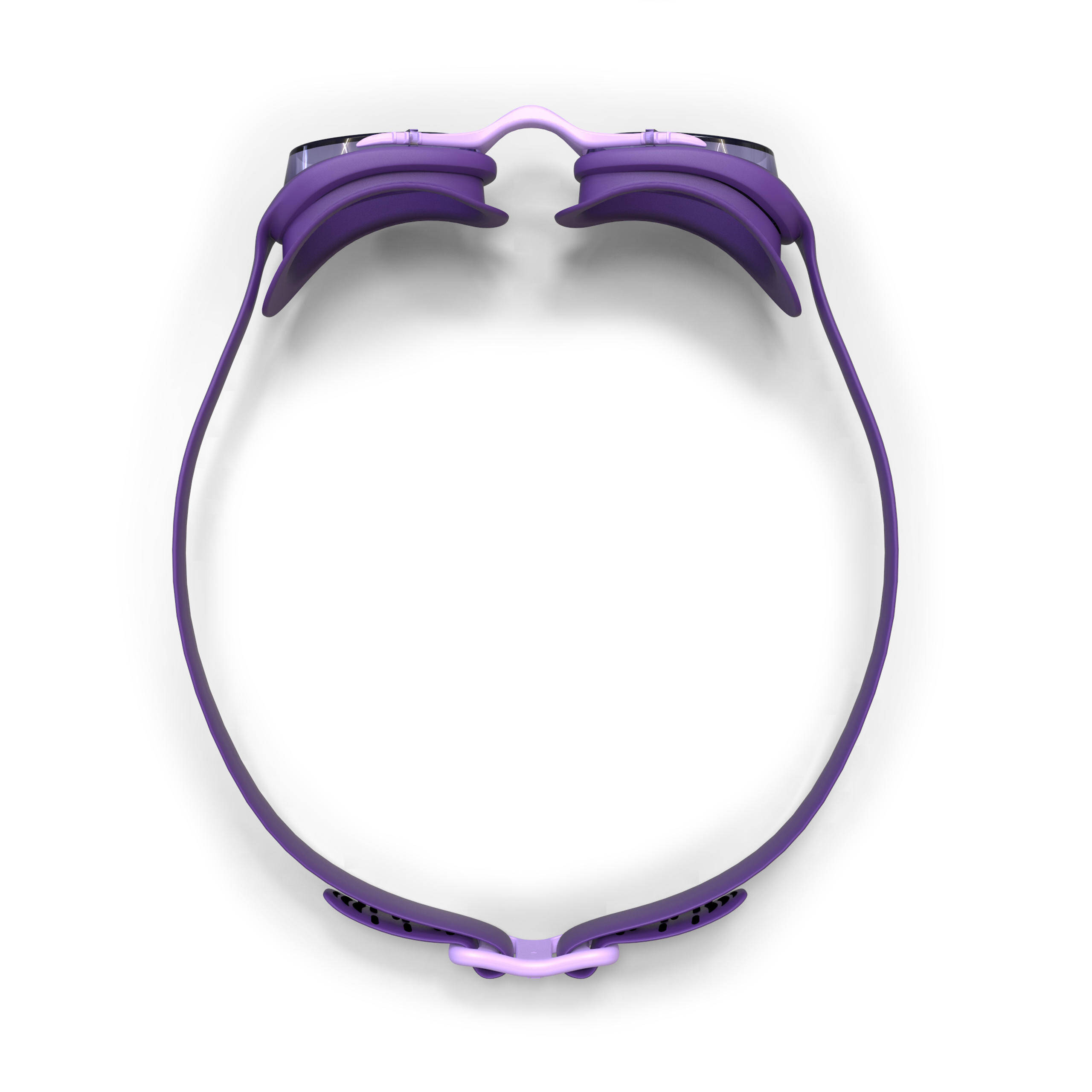 Adult Swimming Goggles Mens Womens UV Protection Xbase Clear Lenses Purple -  5