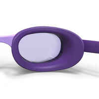 XBASE 100 ADULT SWIMMING GOGGLES CLEAR LENSES - PURPLE