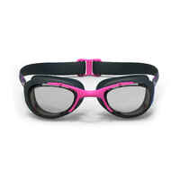100 XBASE PRINT Swimming Goggles, Size L - OPI Blue Pink
