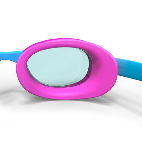 100 XBASE Swimming Goggles, Size S - DYE Pink Blue