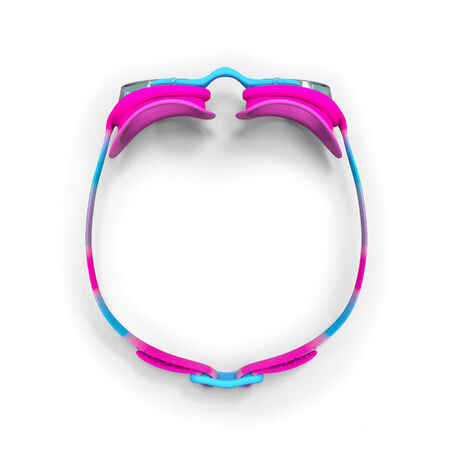 Swimming Goggles - Xbase Dye S Clear Lenses - Pink Blue