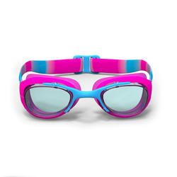 Simglasögon XBASE Dye Stl S ljusa glas rosa/blå