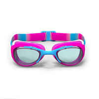 Swimming Goggles - Xbase Dye S Clear Lenses - Pink Blue