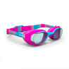 Swimming Goggles Size S Clear Lenses Xbase Dye Pink Blue