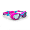 Kids' Swimming Goggles XBASE 100 - Pink Blue Dye