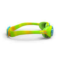 100 XBASE Swimming Goggles, Size S - DYE Green