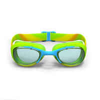 100 XBASE Swimming Goggles, Size S - DYE Green