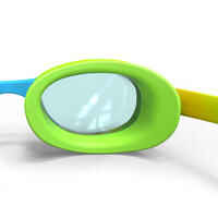 نظارات سباحة Xbase Print مقاس S - أخضر مصبوغ