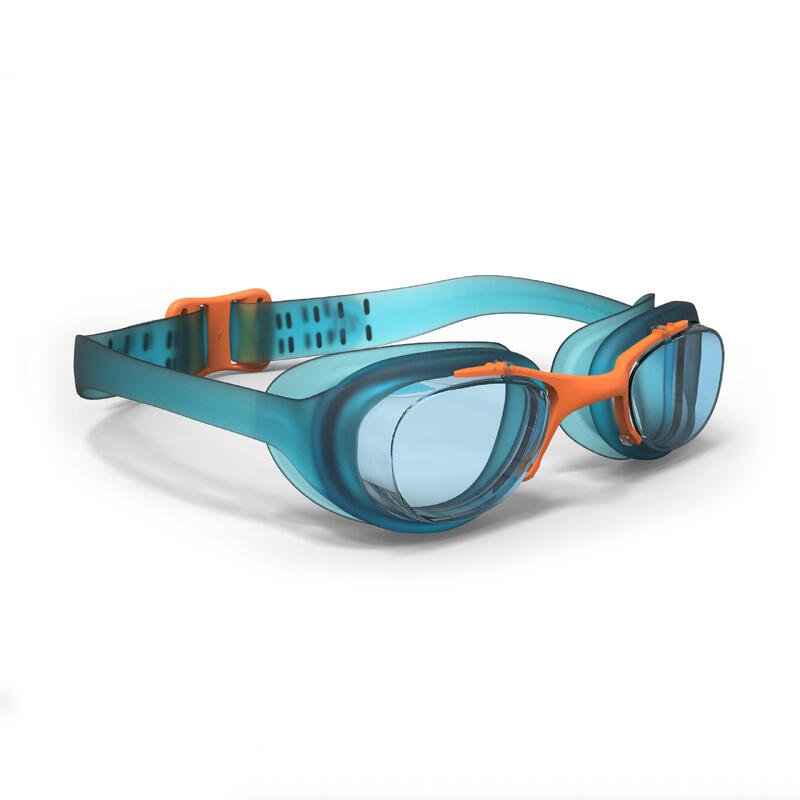 100 XBASE泳鏡 S號 藍橘色