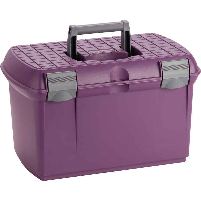 Куфарче за тоалиране 500, лилаво/сиво