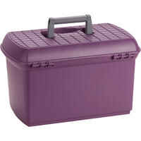 Куфарче за тоалиране 500, лилаво/сиво