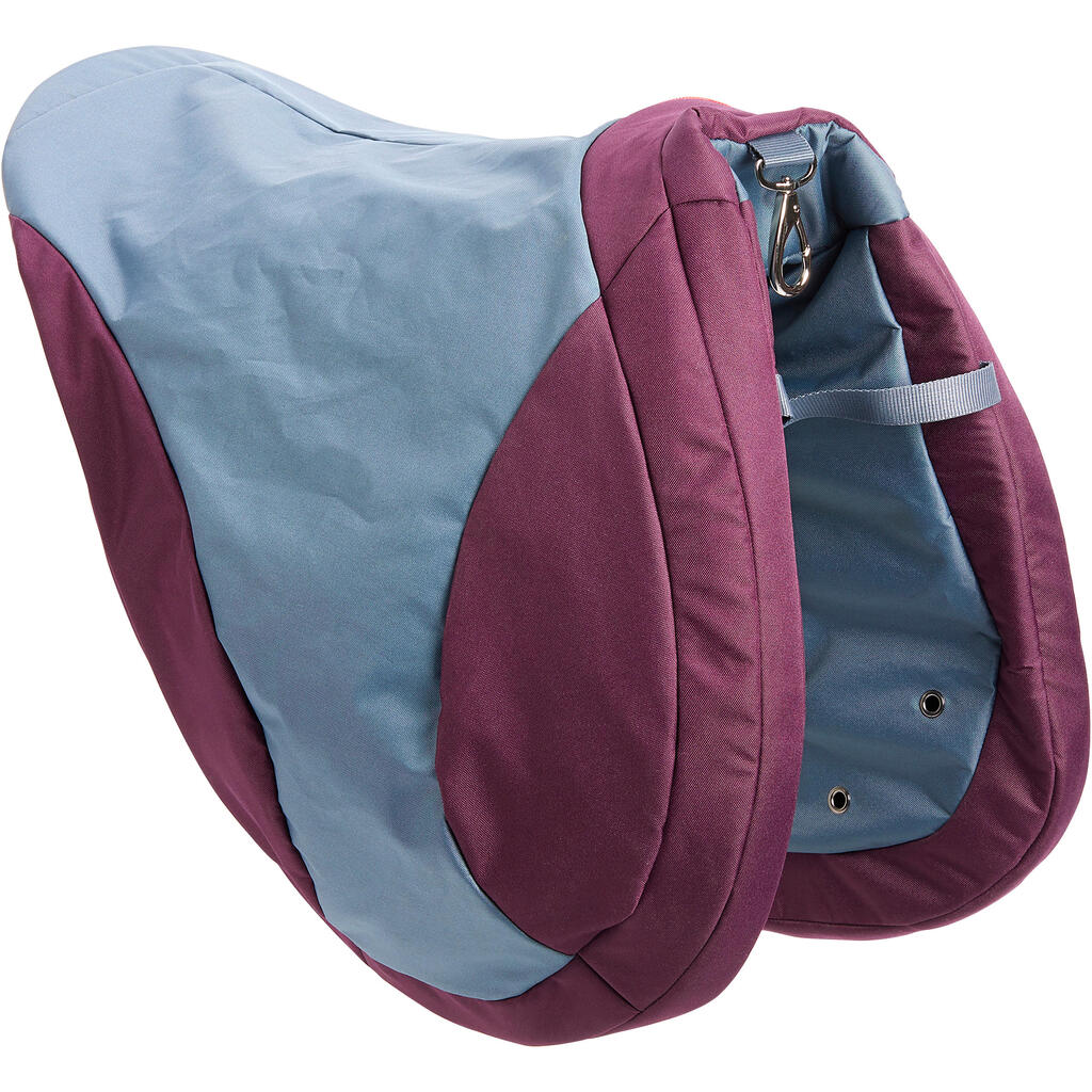 Horse Riding Saddle Bag - Grey