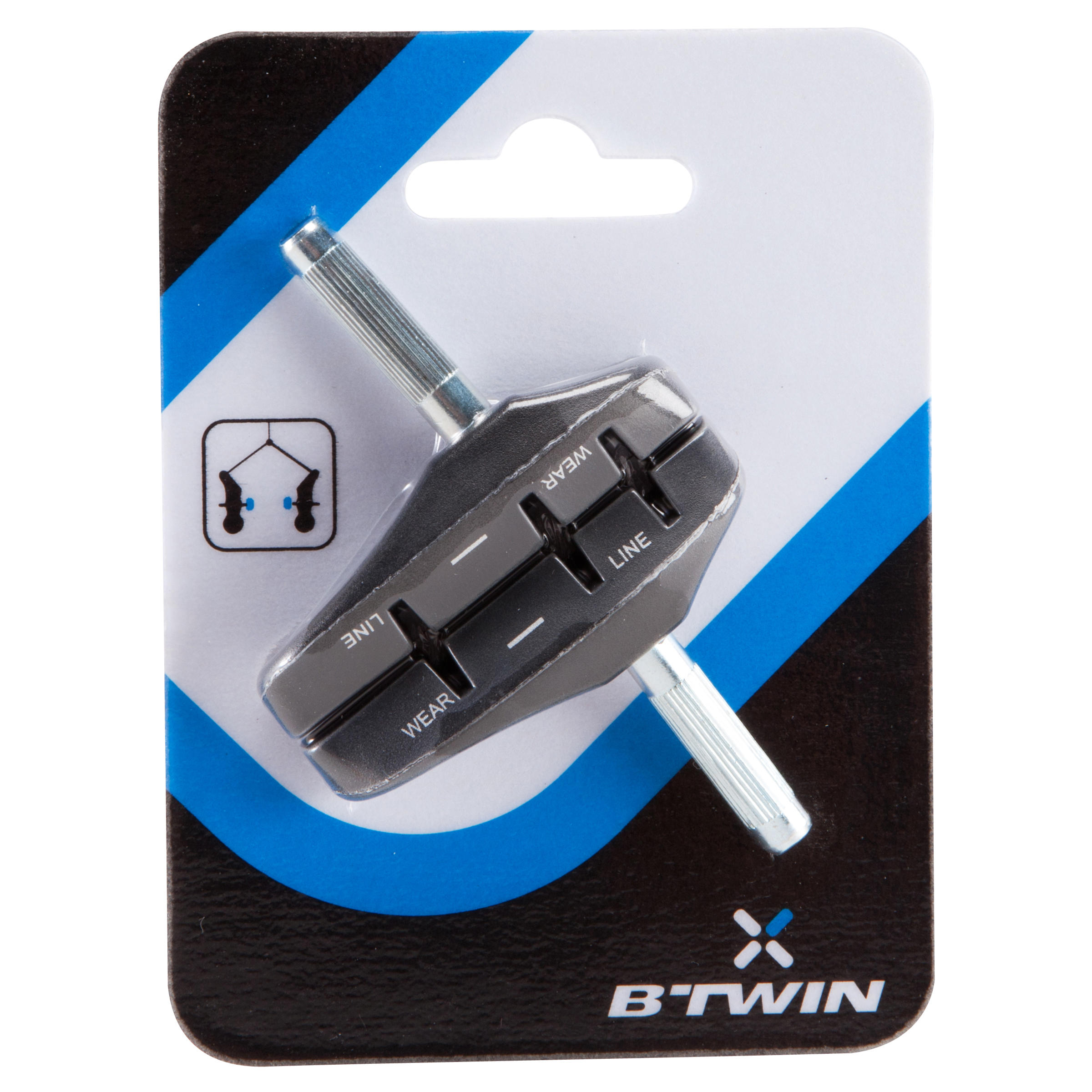 58 mm Cantilever Brake Pads - DECATHLON ASSURANCE SPORTS