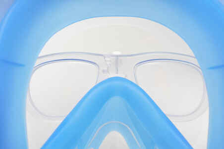 Left corrective lens for the short-sighted on the Easybreath mask