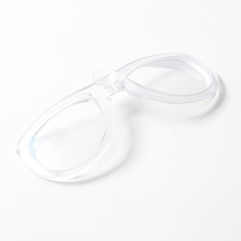 Right corrective lens for the short-sighted on the Easybreath mask