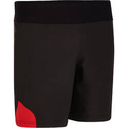 Men's Rugby Shorts R500 - Black/Red