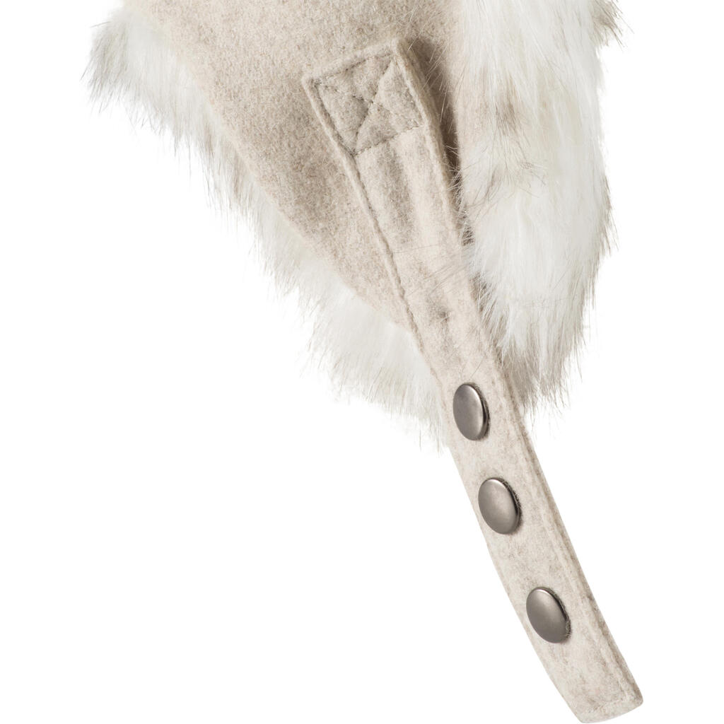 Adult Noof Ski Ushanka - Ivory