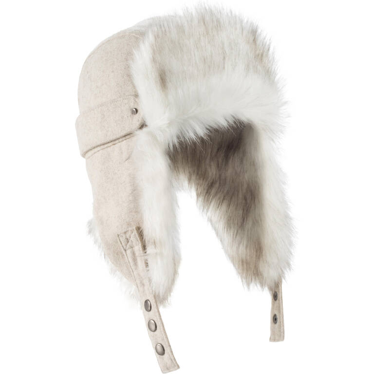 Adult Noof Ski Ushanka - Ivory