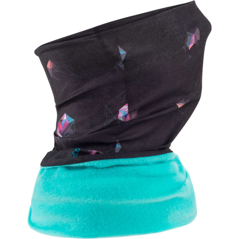 JUNIOR SKI AND SNOWBOARD HEADWEAR Skiing - HUG JR NECK WARMER TURQUOISE WEDZE - Ski Wear