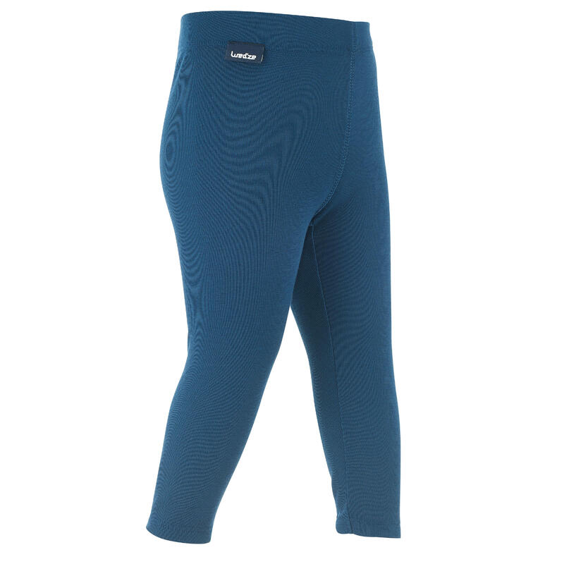 Babies' Warm Base Layer Trousers - Navy Blue
