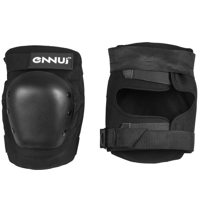 Genouillères roller skateboard ENNUI ALY KNEE PADS FREERIDE noires