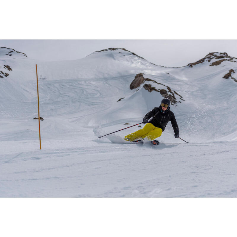 MASQUE DE SKI ET DE SNOWBOARD ENFANT ET ADULTE G 500 PH TOUS TEMPS NOIR