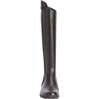 500 Adult Synthetic Horse Riding Long Boots - Black