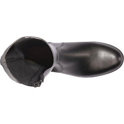 Botas Equitación Fouganza 500 Adultos Negro Sintético FOUGANZA | Decathlon