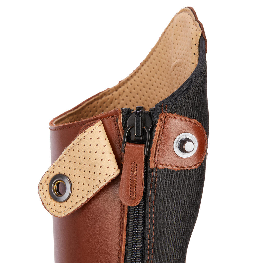 Second Choice Leather Horse Riding Jodhpur Boots LB 900 - Brown