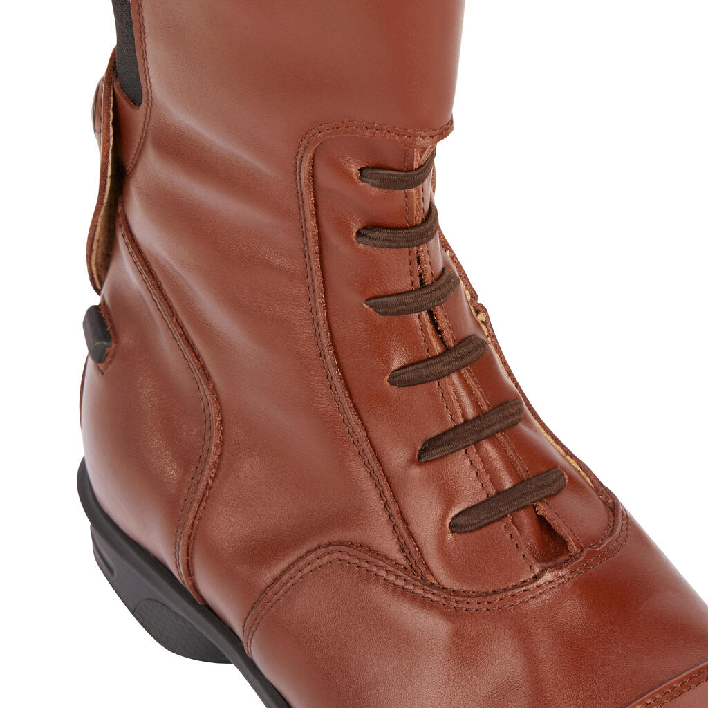 Second Choice Leather Horse Riding Jodhpur Boots LB 900 - Brown