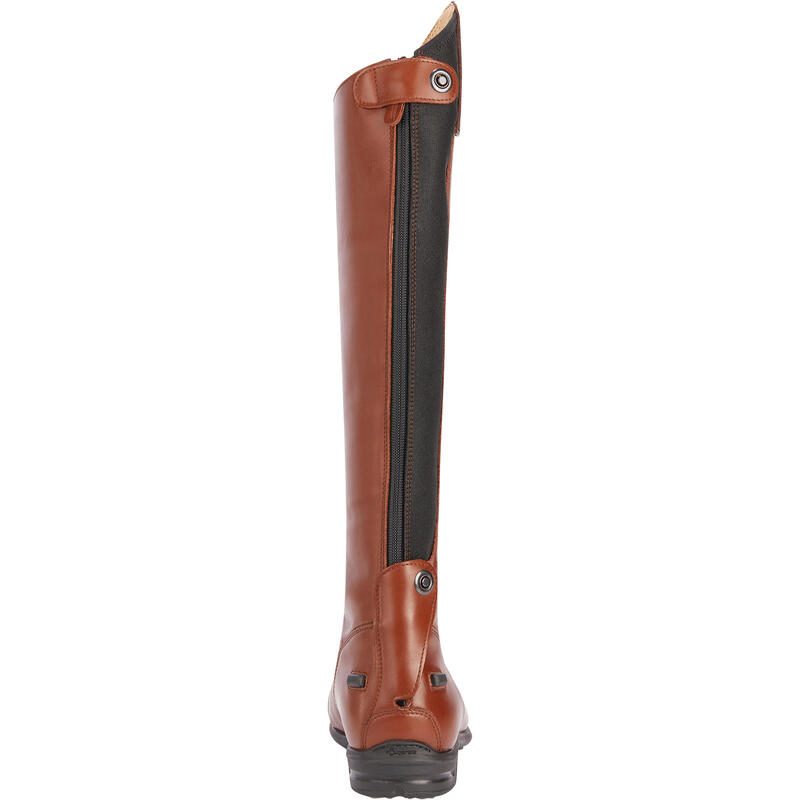 Kožené jezdecké boty LB 900 hnědé 